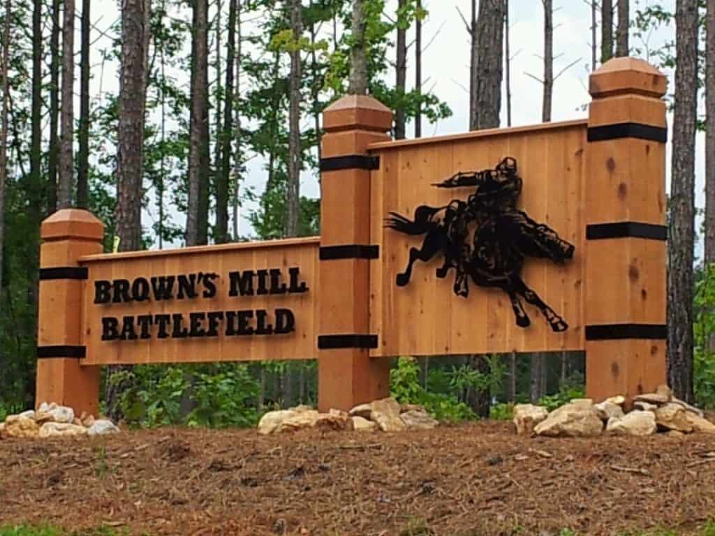 Sitio del campo de batalla de Brown's Mill