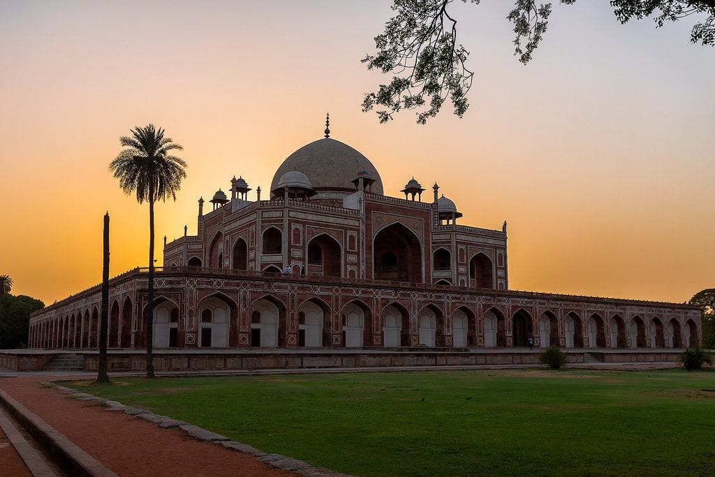 Tumba de Humayun, Delhi, India