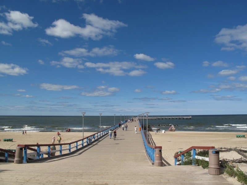 Palanga, paseo marítimo