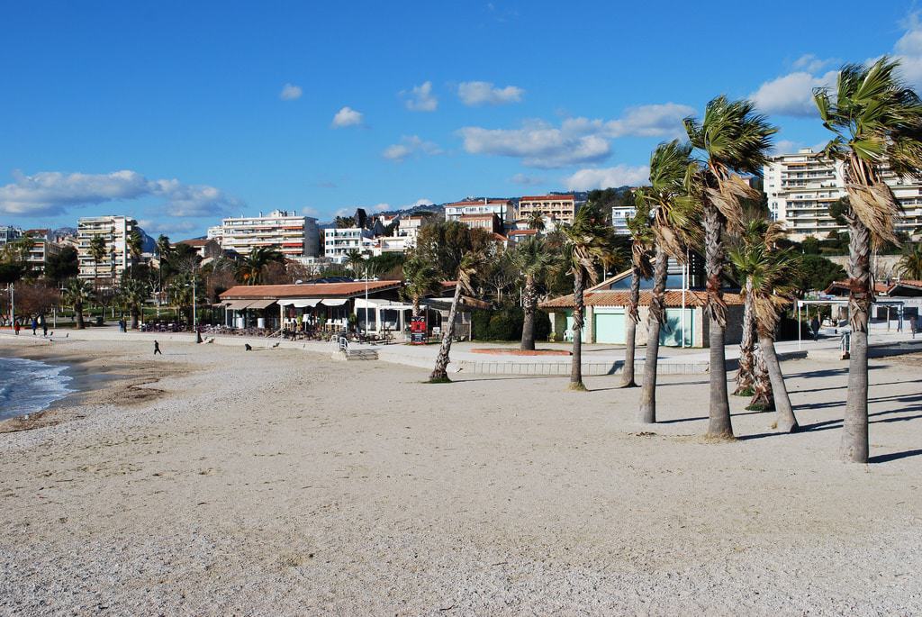 Playas de Mourillon