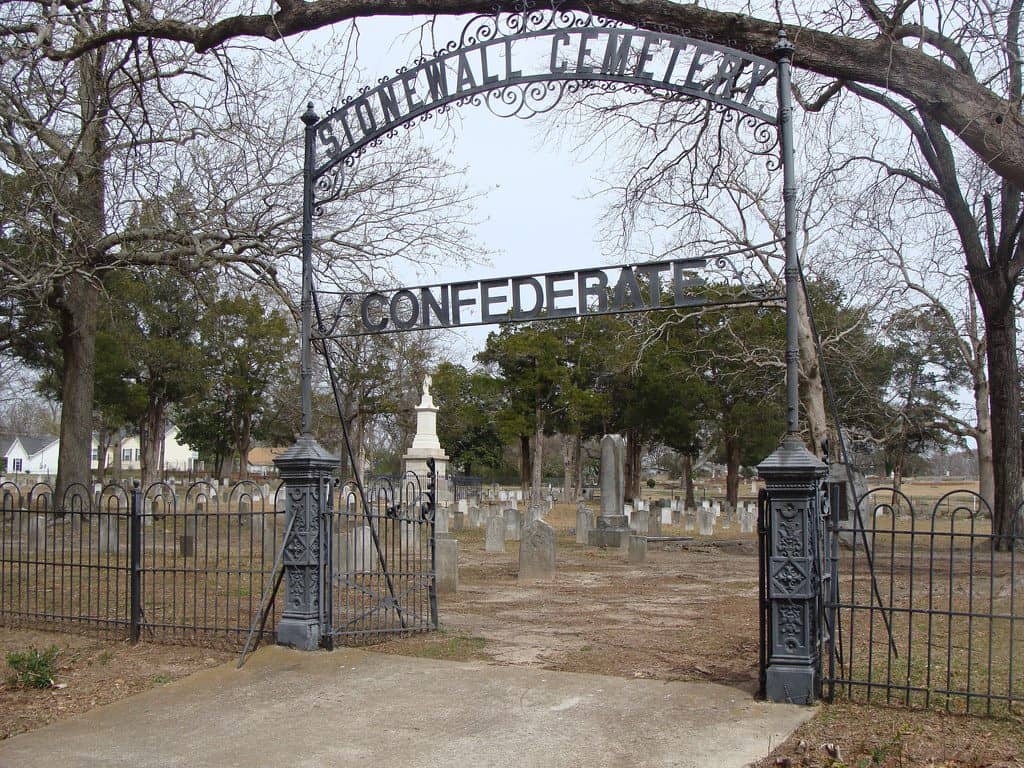 Cementerio confederado de Stonewall