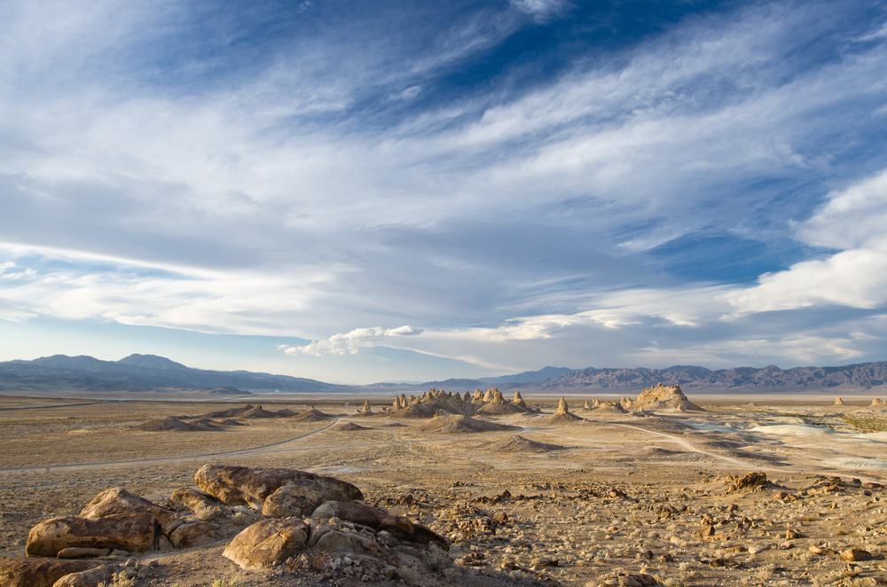 Cerca de Ridgecrest y Death Valley California