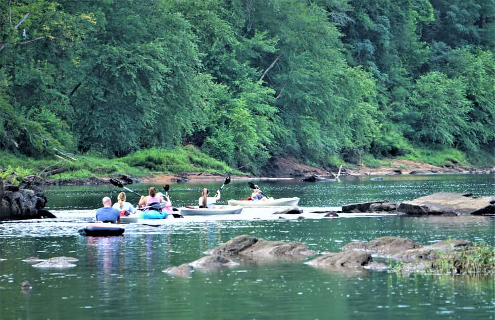 Río Oconee, Milledgeville