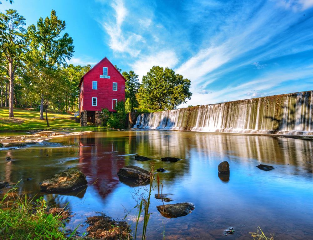 Starr's Mill, una de las visitas del recorrido cinematográfico del sur de Hollywood