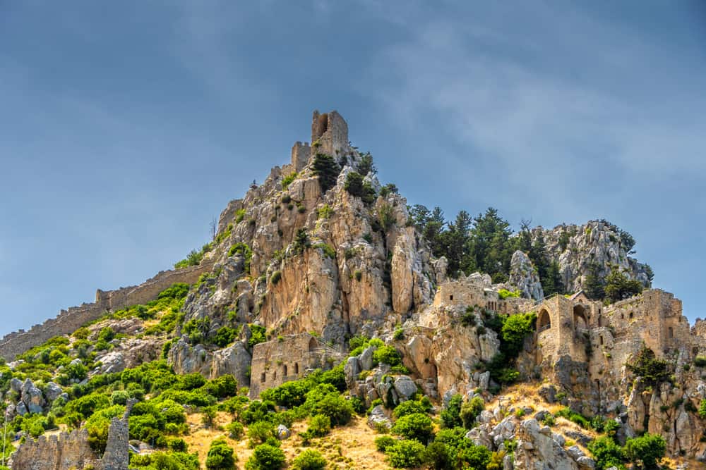 Castillo de San Hilarión en Kyrenia