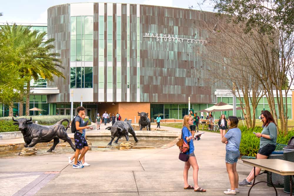 Campus de la Universidad del Sur de Florida en Tampa