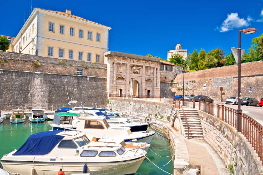 Murallas y puertas de la ciudad de Zadar