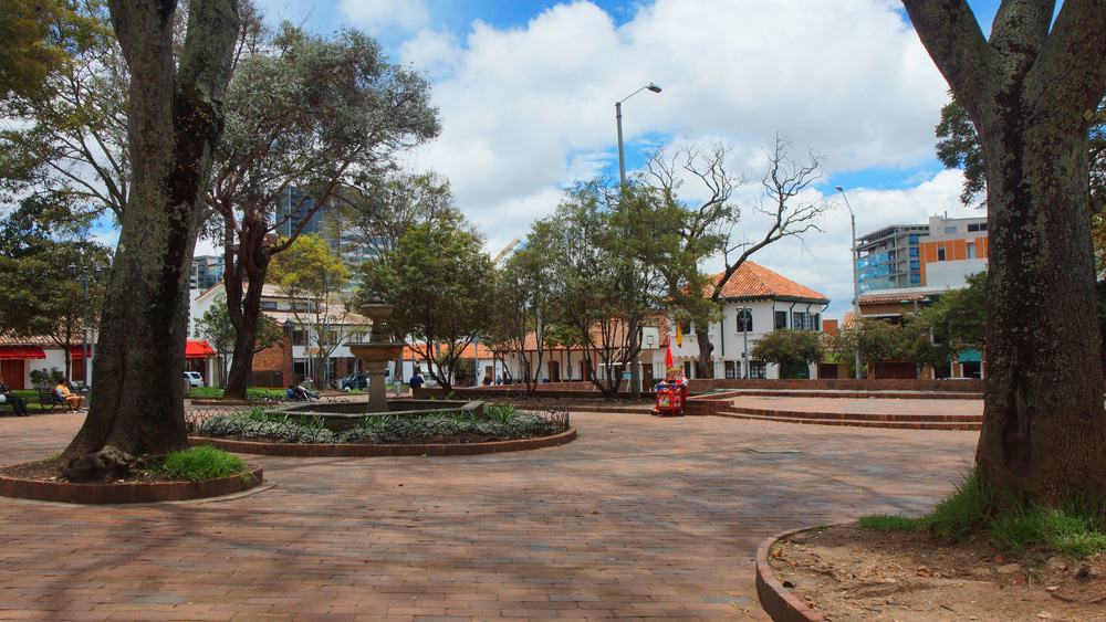 Parque central de Usaquén, Bogotá