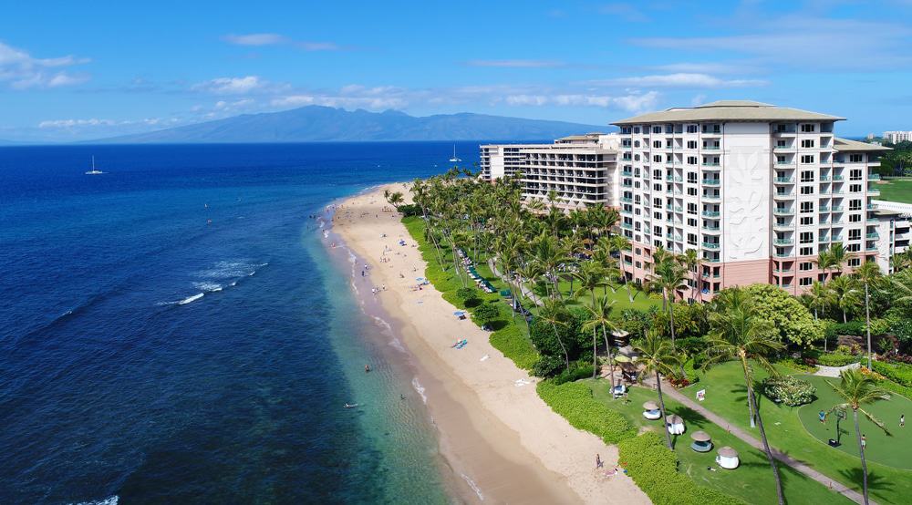 Vista aérea - Playa de Kaanapali