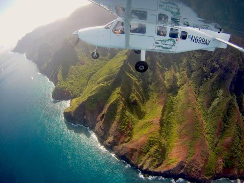 Kauai: vuelo turístico sobre la costa de Napali y el cañón de Waimea