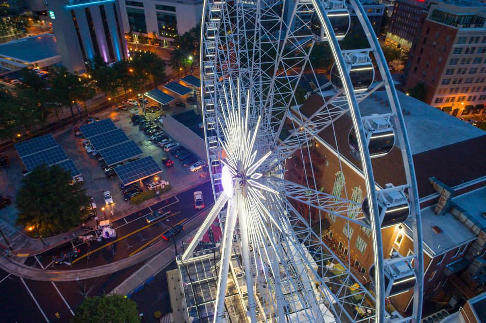 Vista aérea de Atlanta