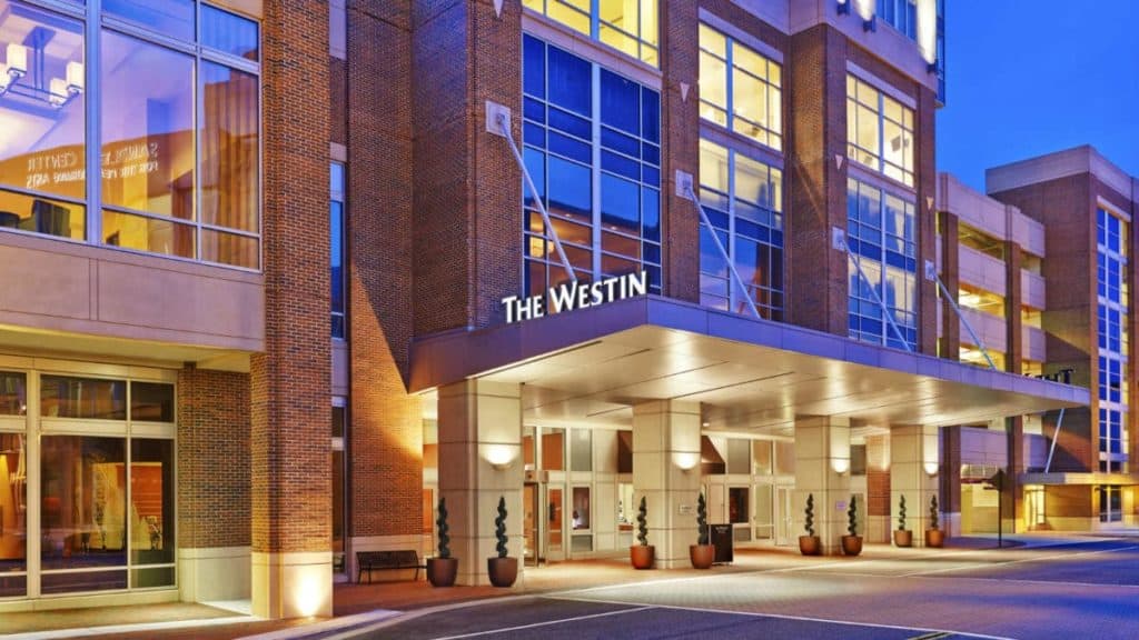 El centro de la ciudad de Westin Virginia Beach