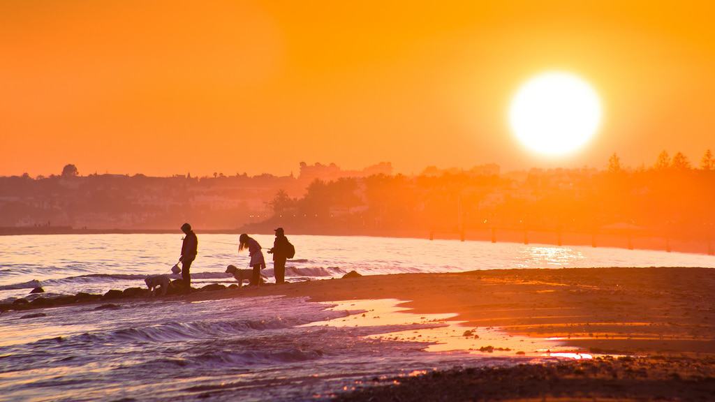 Atardecer en marbella