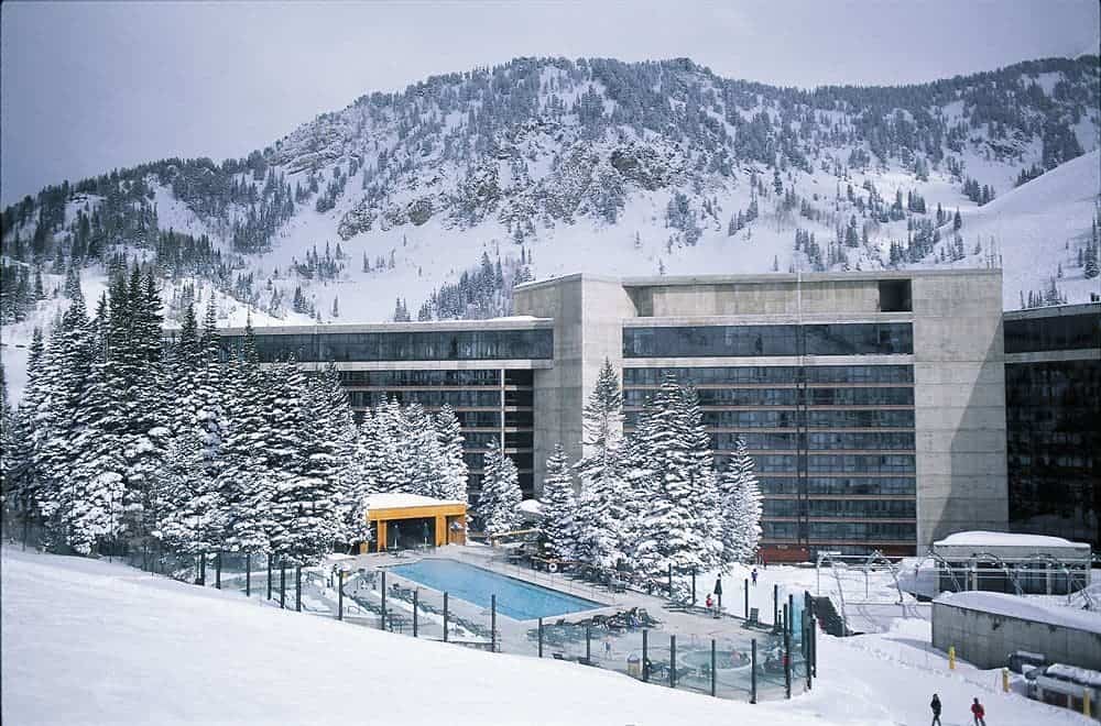 El acantilado Lodge en Snowbird