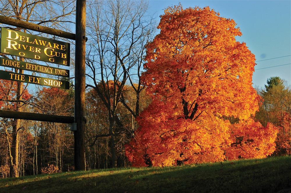 El albergue del club del río Delaware