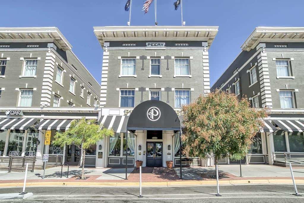 El centro de Peery Salt Lake City