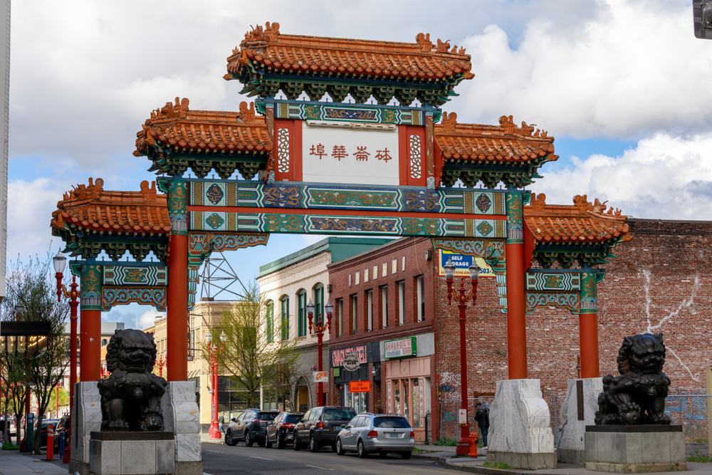 Barrio chino del casco antiguo, Portland