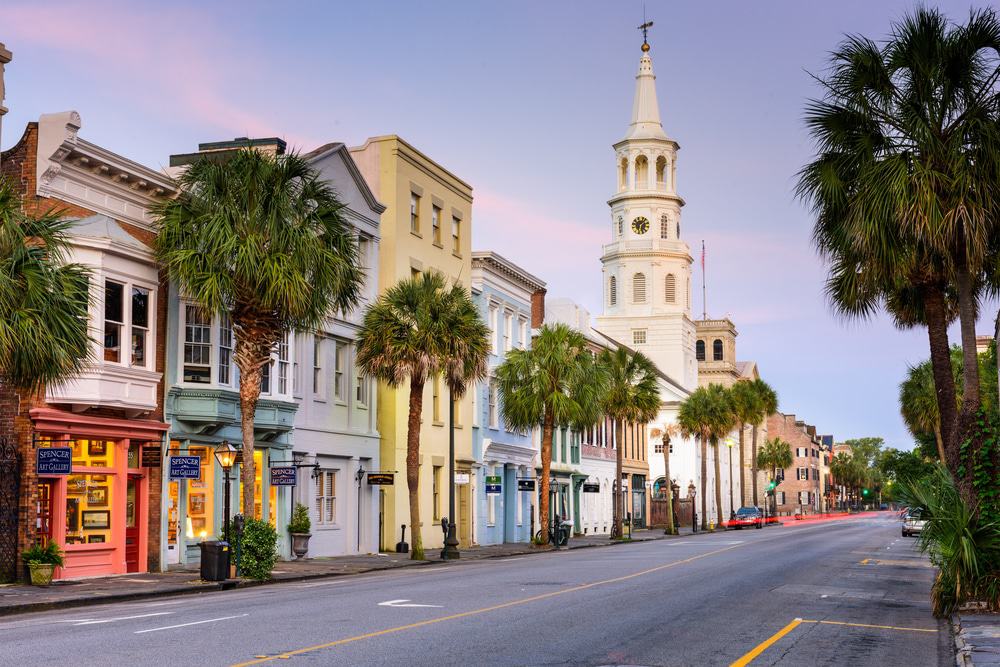 Barrio francés, Charleston