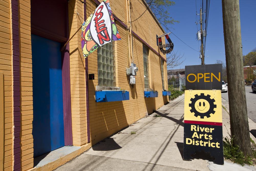 Distrito de las artes del río, Asheville