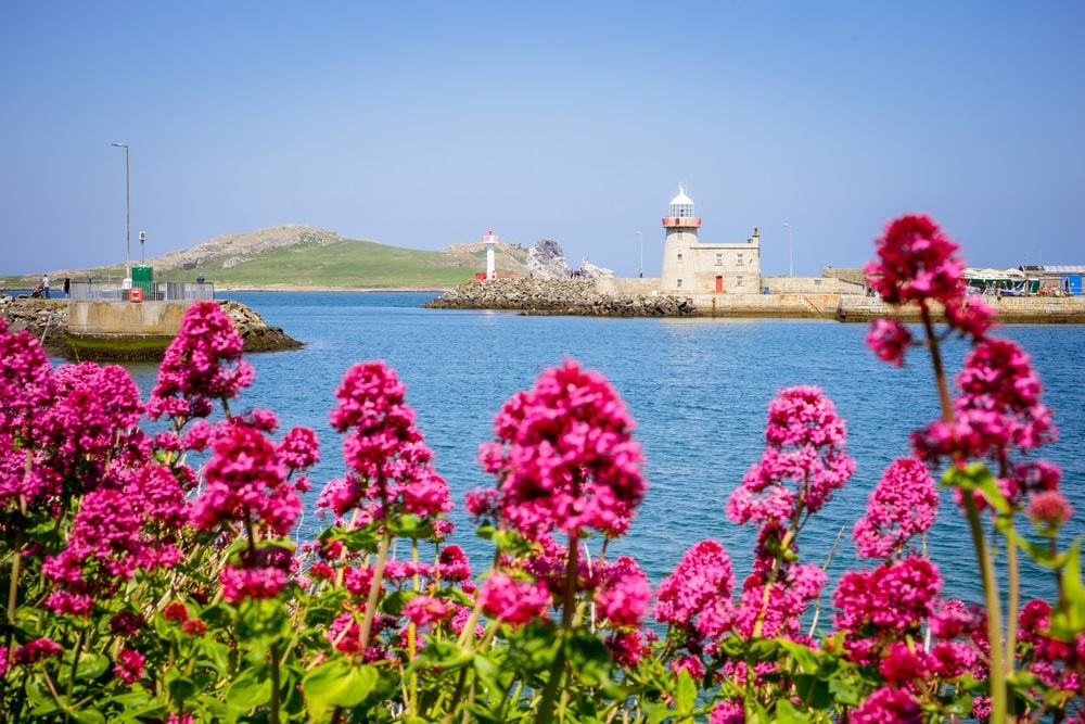 Faro del puerto de Howth