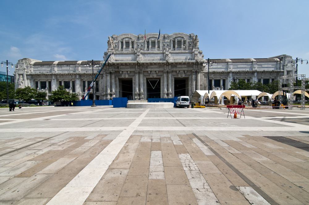 Área de la estación central