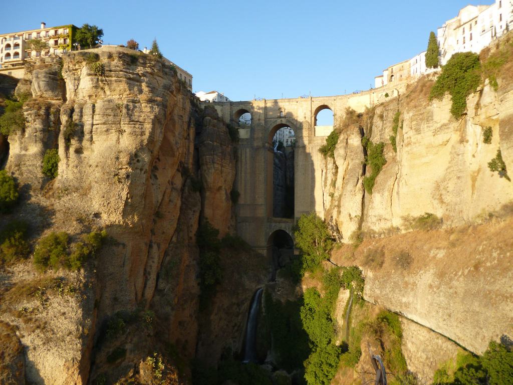 El puente viejo de Ronda, España