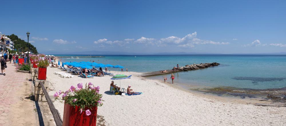 Playa de Kallithea, Halkidiki