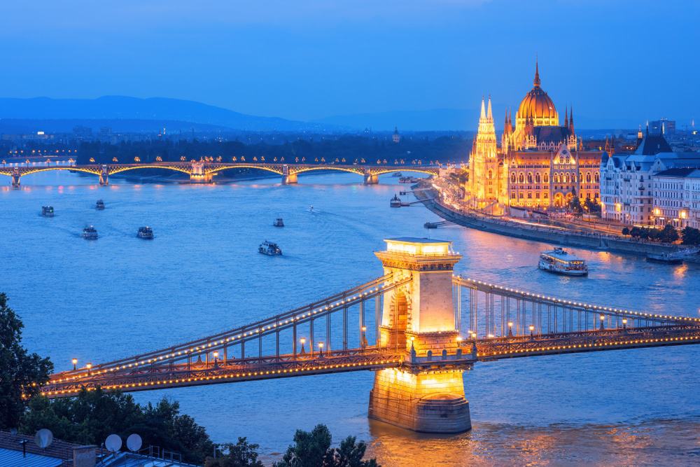 Crucero nocturno por Budapest