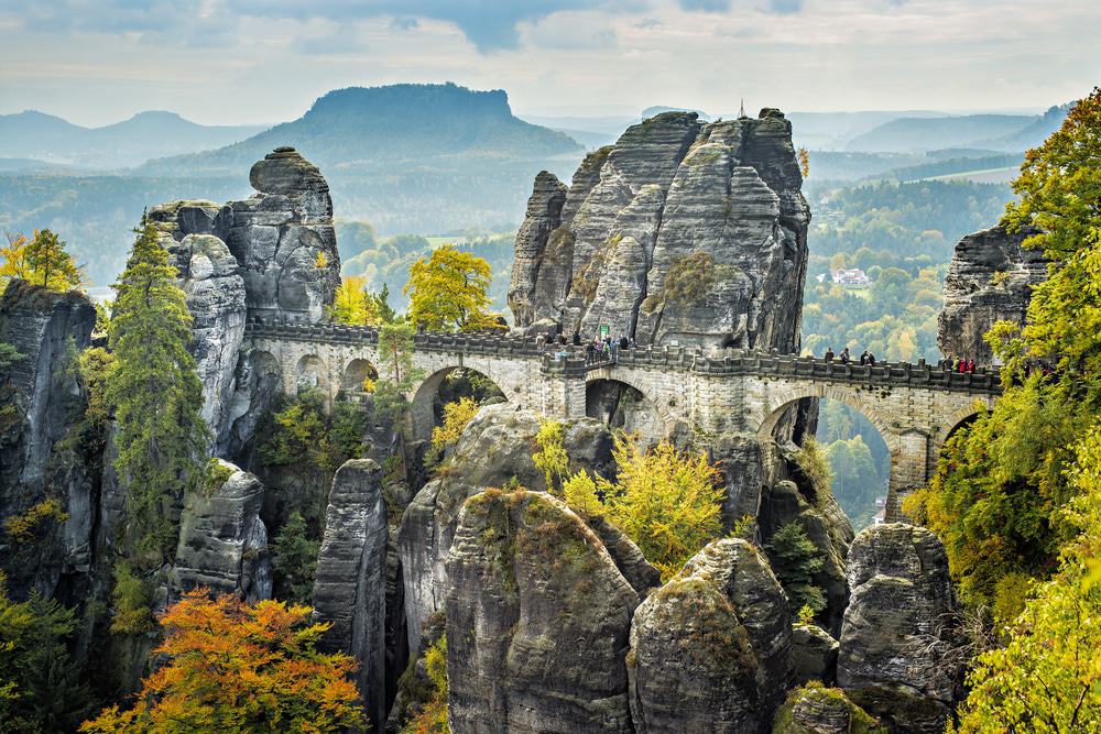 Puente Bastei, Suiza sajona, Alemania