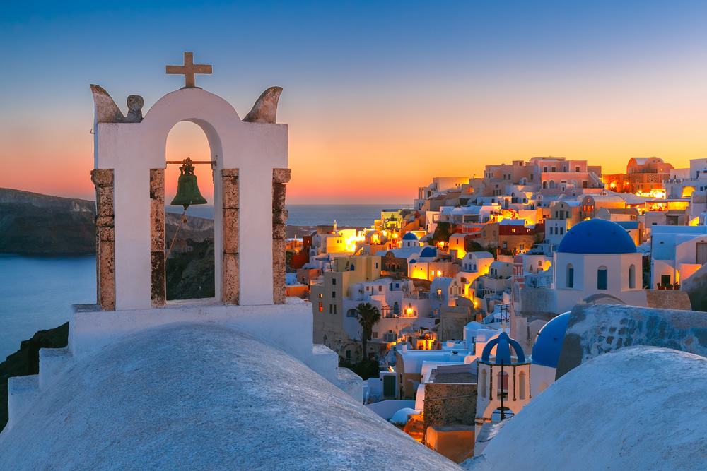 Atardecer en Oia