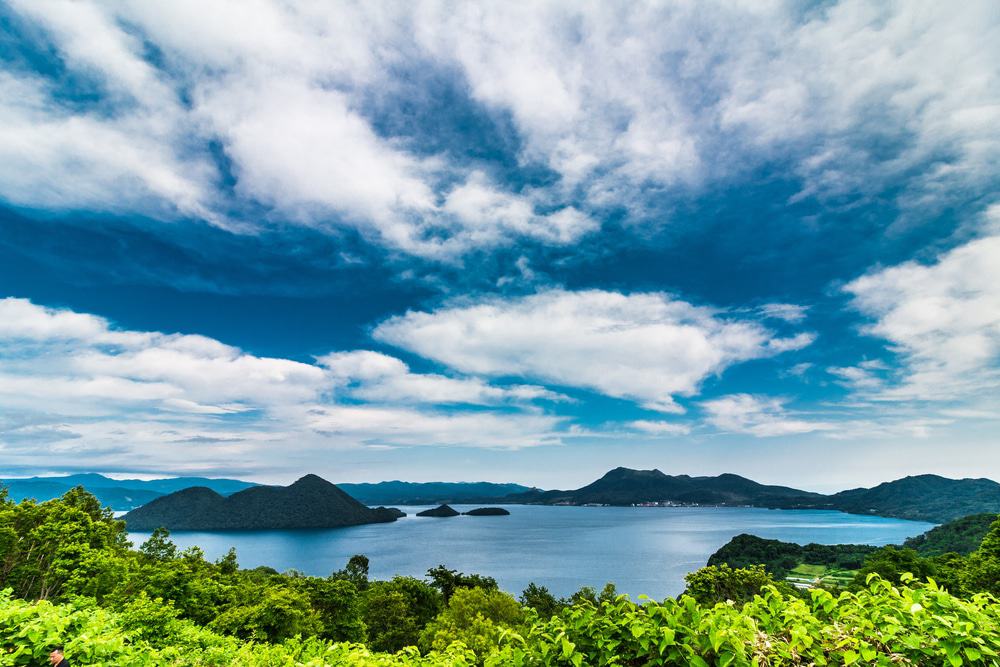 Lago Toya, Japón