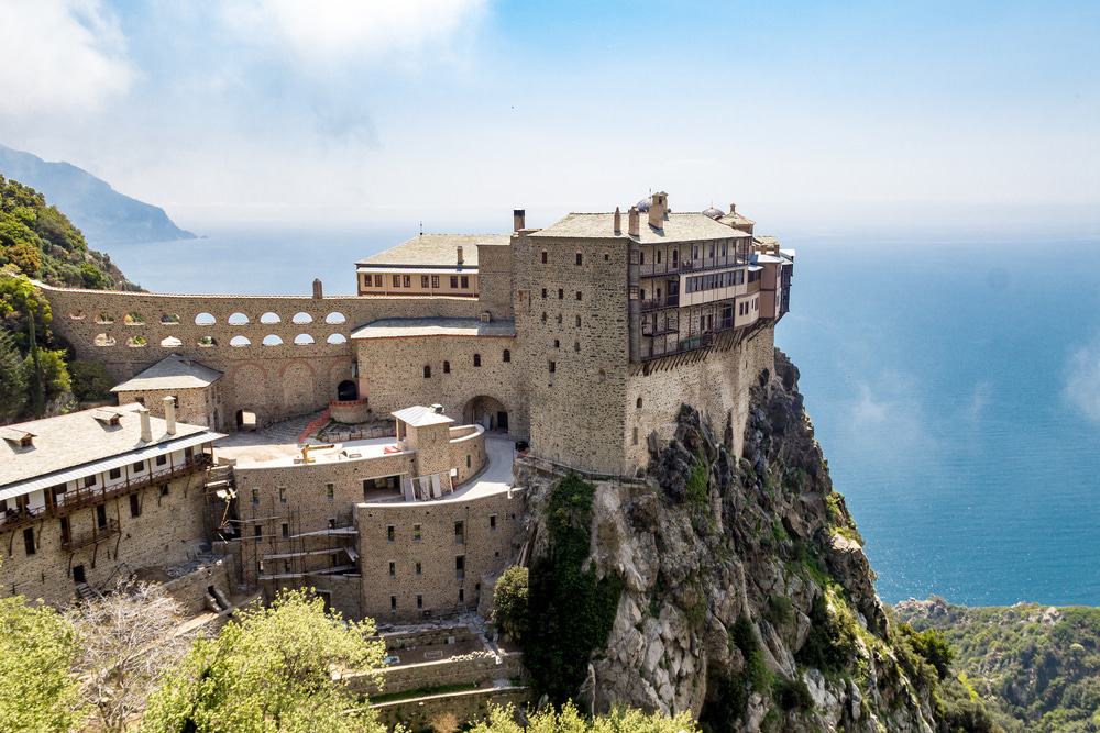 Monasterio de Simonopetra en el Monte Athos