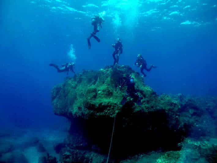 Experiencia de buceo, Santorini