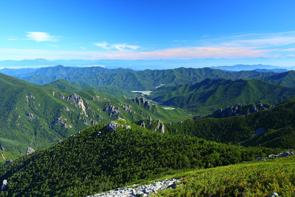 Vista desde el monte Kinpo