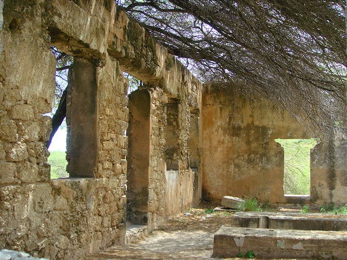 Ruinas del molino de oro de Balashi