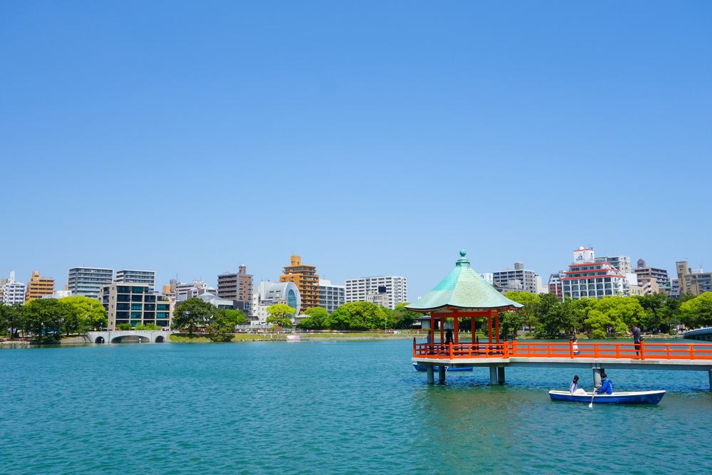 Parque Ohori, Fukuoka, Japón