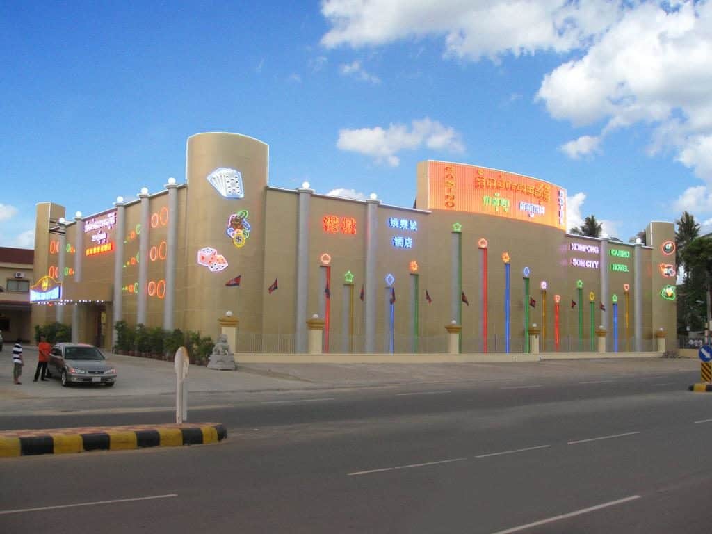 Hotel y casino de la ciudad de Kampongsom en Sihanoukville