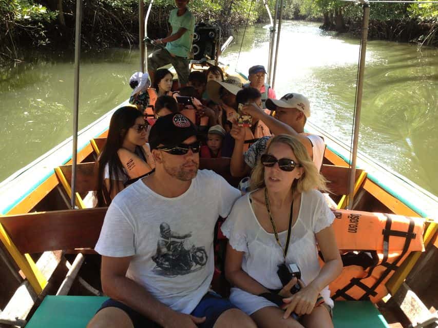 Bahía de Phang Nga e isla de James Bond en bote de cola larga