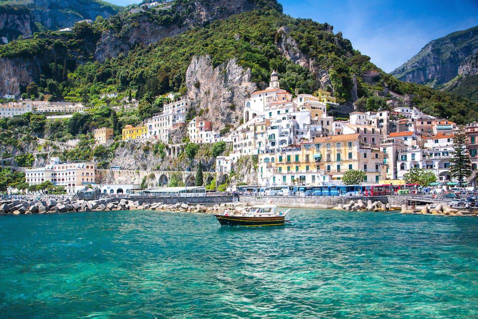 Tour privado en barco desde Amalfi a Capri