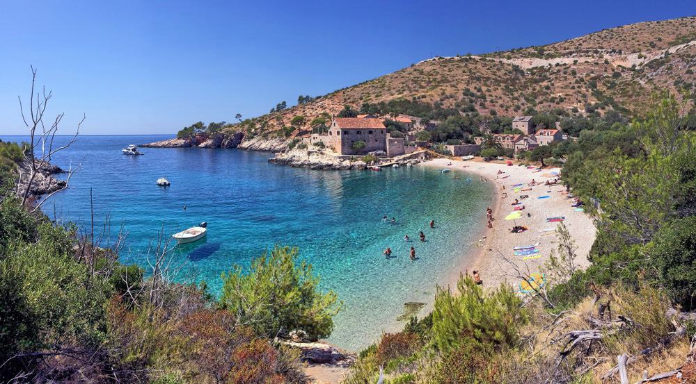 Playa de Dubovica, Hvar