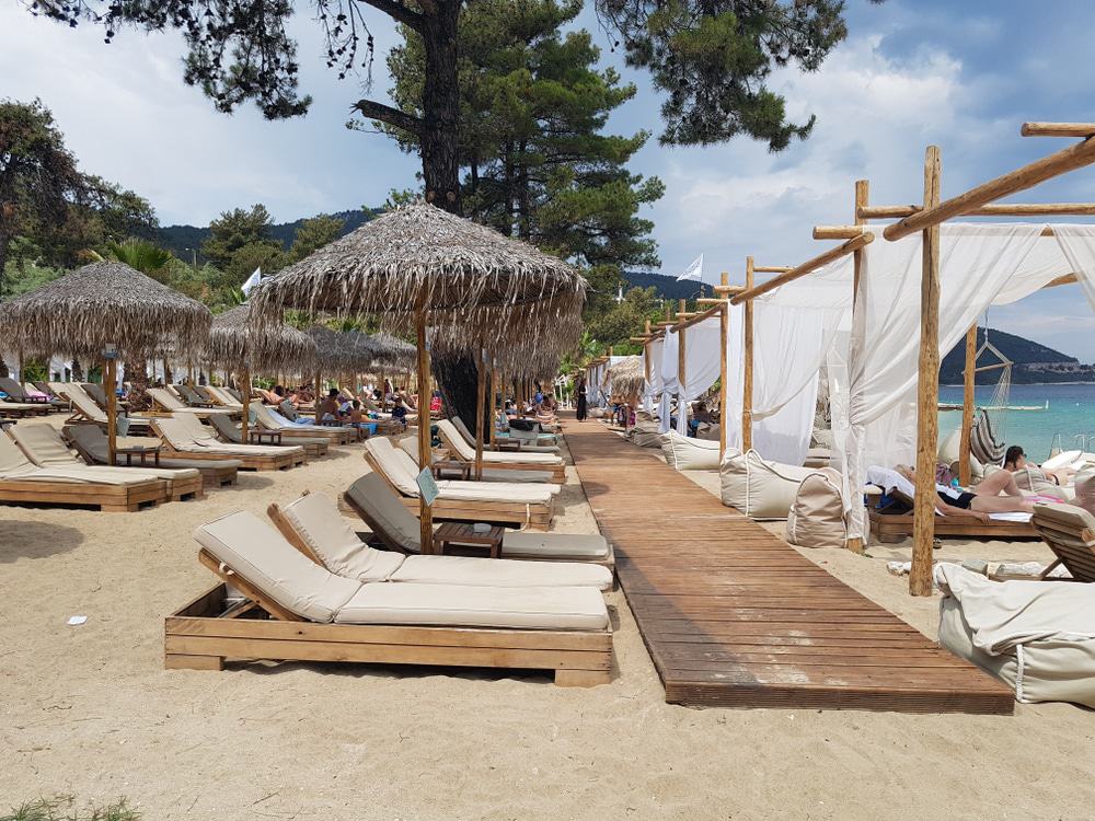 Playa La Scala, Tasos