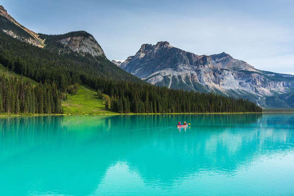 Lago Esmeralda, Canadá