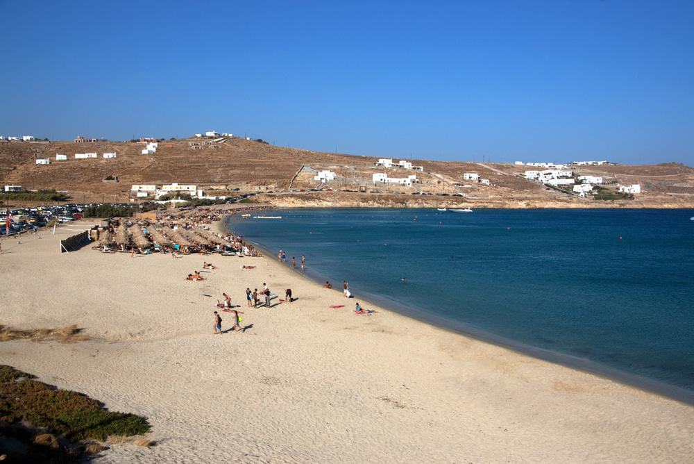 Playa de Kalo Livadi, Míkonos