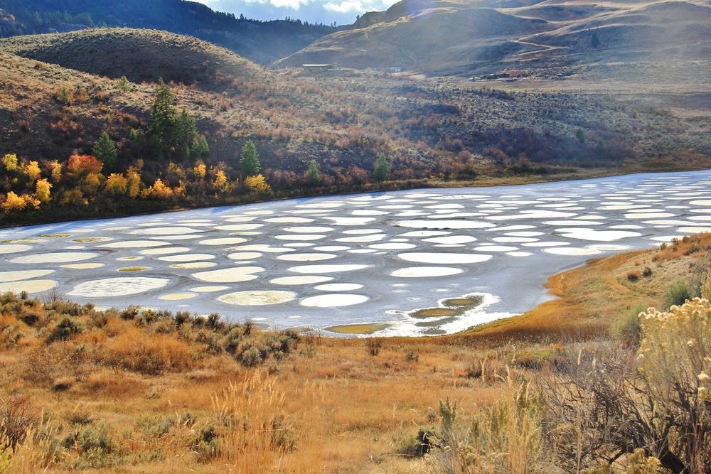 Lago manchado, Canadá