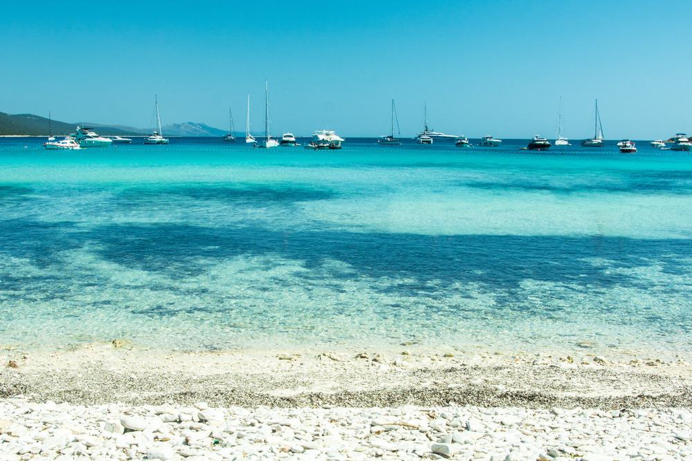 Playa Saharun, Isla Dugi