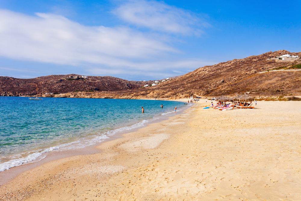 Playa Elia, Míkonos