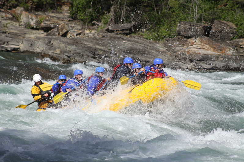 Tour matutino de rafting en aguas bravas en Horseshoe Canyon