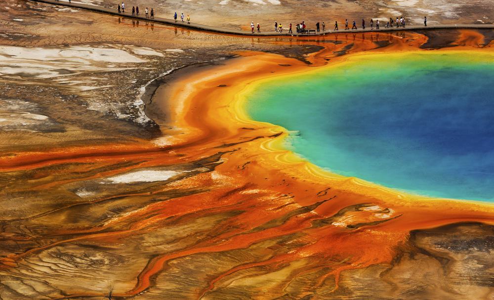 Tour guiado por el circuito inferior de Yellowstone