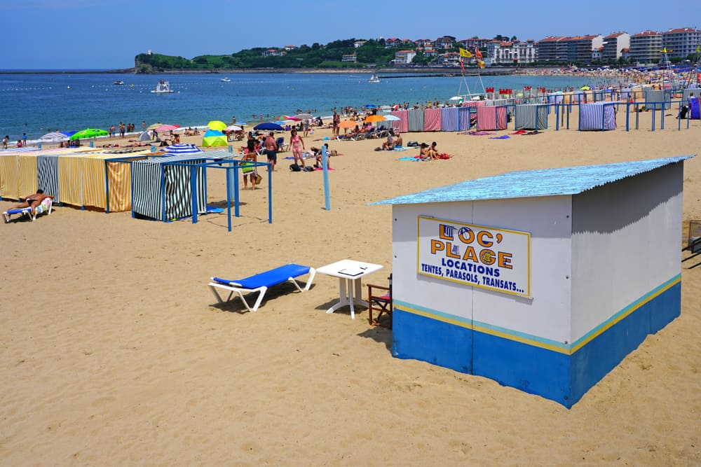 Grande Plage de Saint-Jean-de-Luz , Pirineos Atlánticos