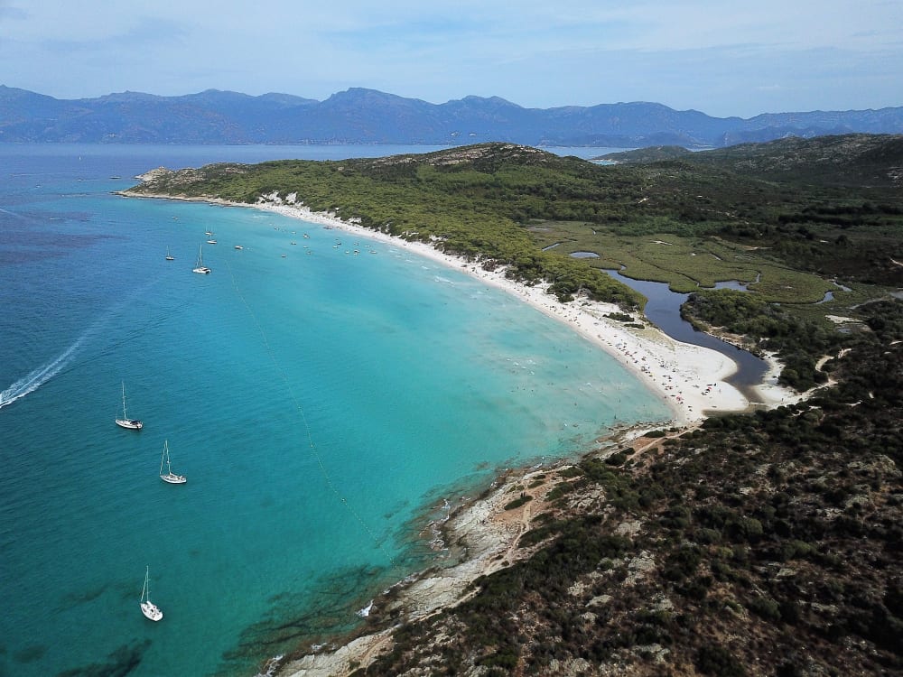 Plage de Saleccia, Córcega del Norte